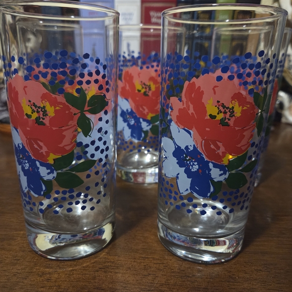 The Pioneer Woman Vibrant Floral Glass Tumblers - Picture 4 of 8
